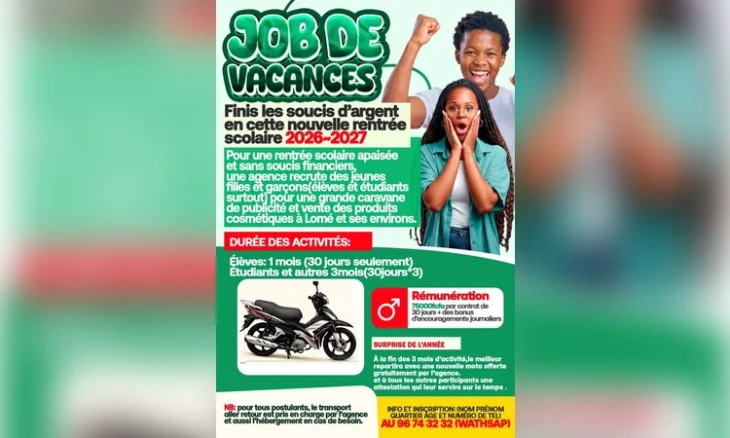 caravane commerciale recrute des jeunes