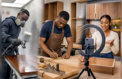 emploi togo peintre auto Menuisier Animateur de lives TikTok