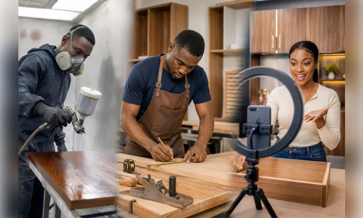 emploi togo peintre auto Menuisier Animateur de lives TikTok