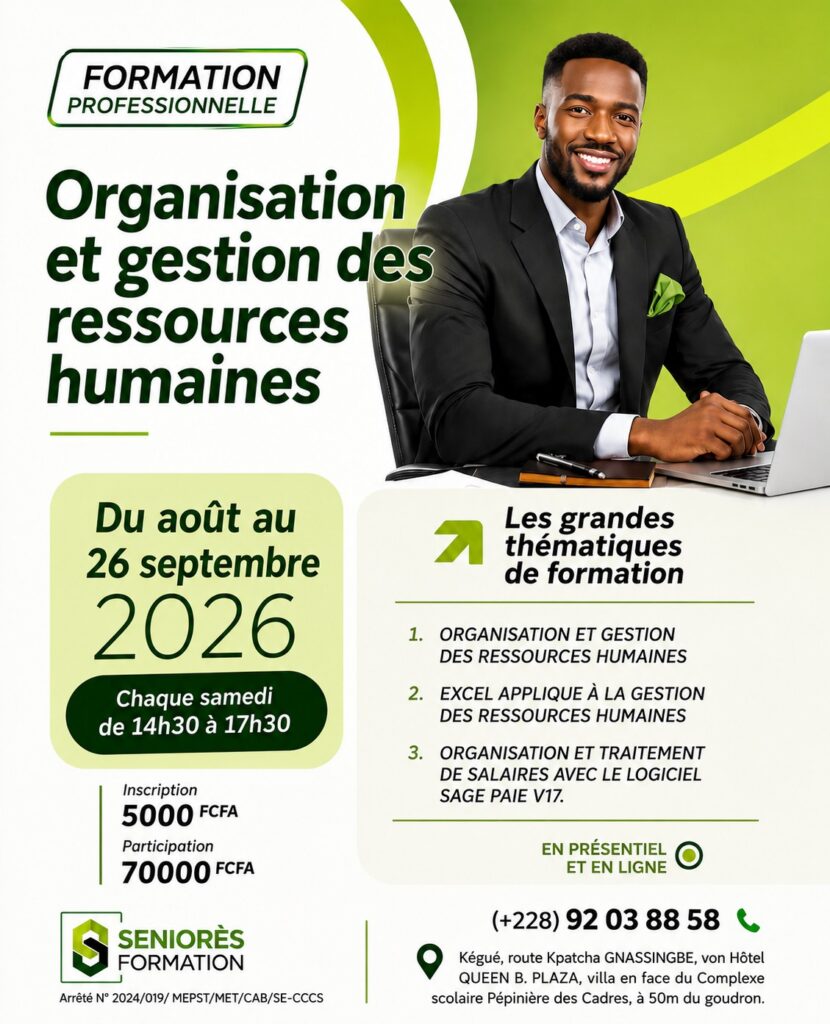 formation en organisation et gestion RH