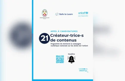 jeunes créateurs de contenu Togo