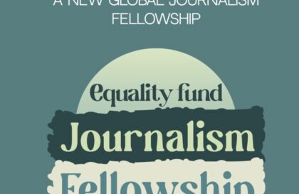 Bourse de journalisme Fonds pour l'égalité 2026