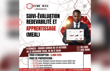 Formation en Suivi-évaluation, Redevabilité et Apprentissage