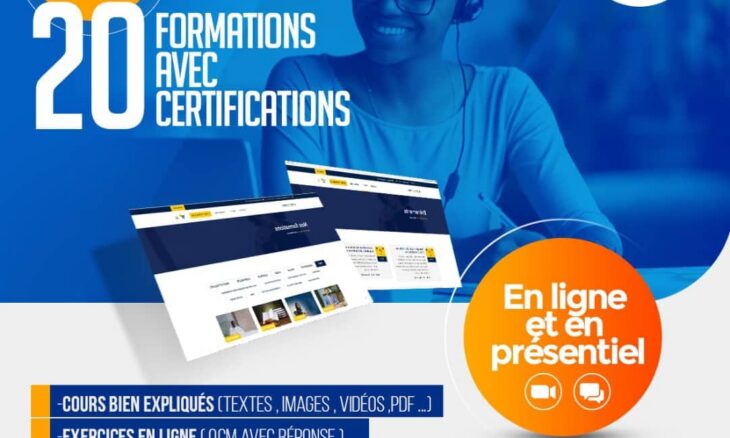 PLUS DE 20 FORMATION