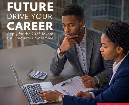 Programme experts-comptables Toyota Afrique du Sud 2027