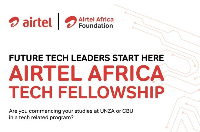 Bourse Airtel Africa Foundation Tech 2026 Zambie