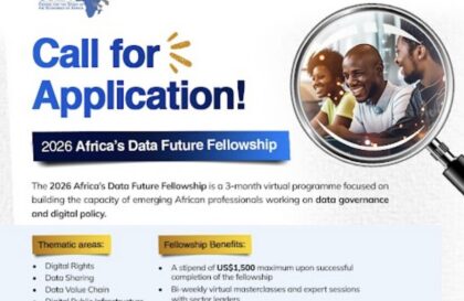 Bourse Avenir des données en Afrique CSEA 2026