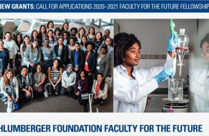 bourse Schlumberger Faculty for the Future 2027/2028