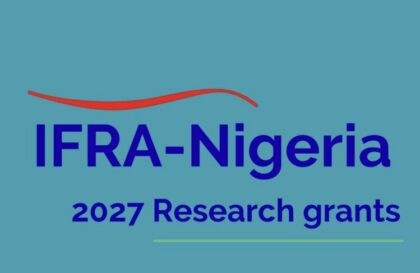 bourse de recherche IFRA-Nigeria 2027