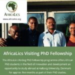 bourse doctorale AfricaLics 2027