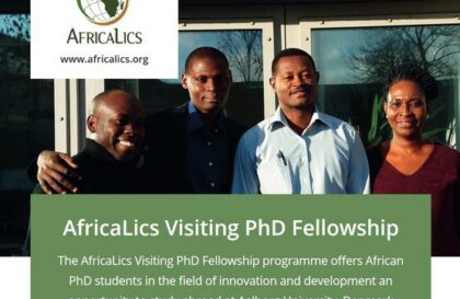 bourse doctorale AfricaLics 2027