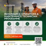 recrutement technicien exploitation maintenance Renaissance Africa Energy 2026