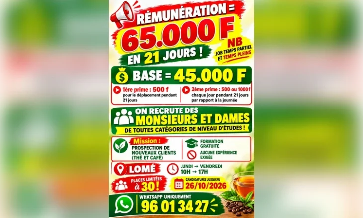 30 commerciaux