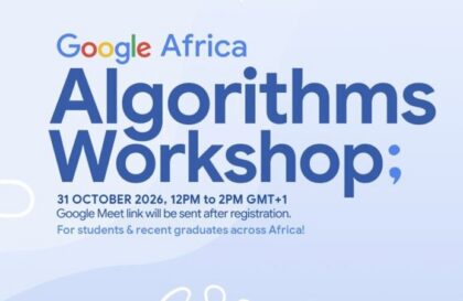 Atelier Google Afrique algorithmes 2026