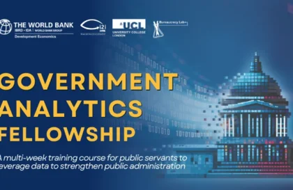 Bourse Government Analytics Banque mondiale 2027