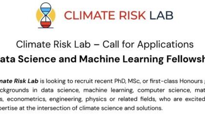 Bourse de recherche Climate Risk Lab 2027
