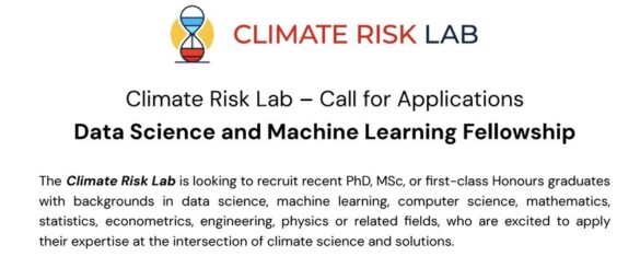 Bourse de recherche Climate Risk Lab 2027