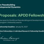 Bourses de recherche individuelles APDD 2027