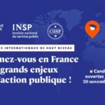 Candidature cycles internationaux INSP 2027-2028