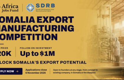 Concours de plans d’affaires SDRB Somalie 2026
