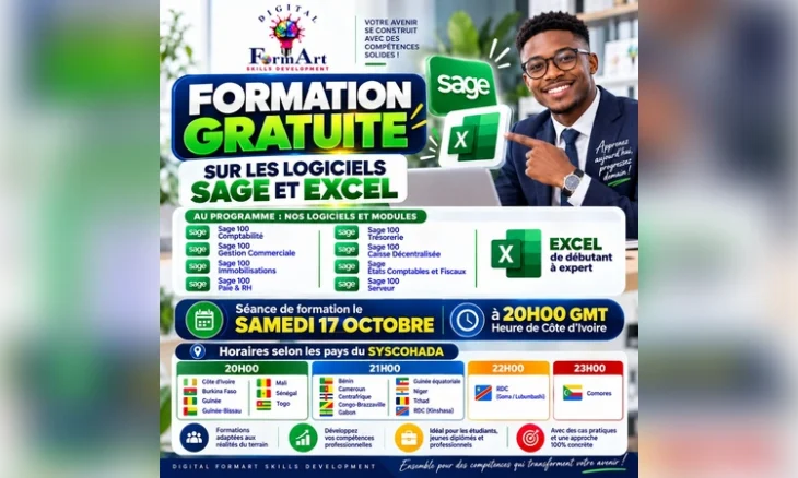Formation 100% gratuite sur les logiciels SAGE