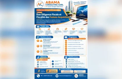 Formation certifiante en due diligence fiscale et fusions-acquisitions