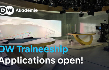 Formation en journalisme DW Akademie 2028/2029