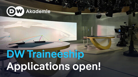 Formation en journalisme DW Akademie 2028/2029