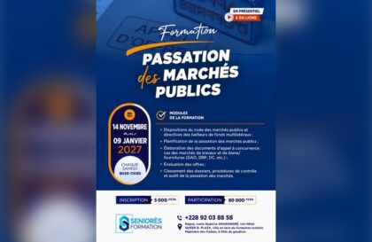 Formation en passation des marchés