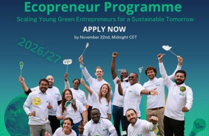 Programme Ye! Youth Ecopreneurs 2026/2027