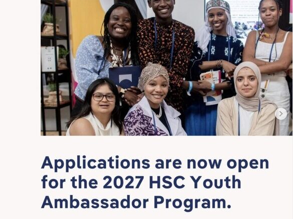 Programme des jeunes ambassadeurs HSC 2027