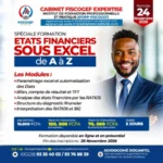 formation états financiers sous excel