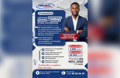 formation pratique en gestion comptable, fiscale et sociale d’une entreprise