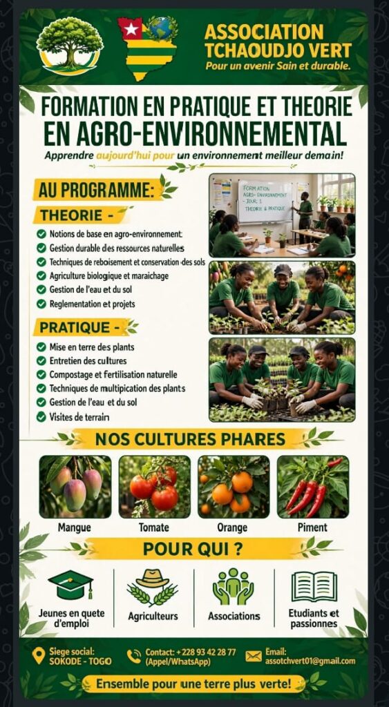 formation pratique et théorie en agro-environnement