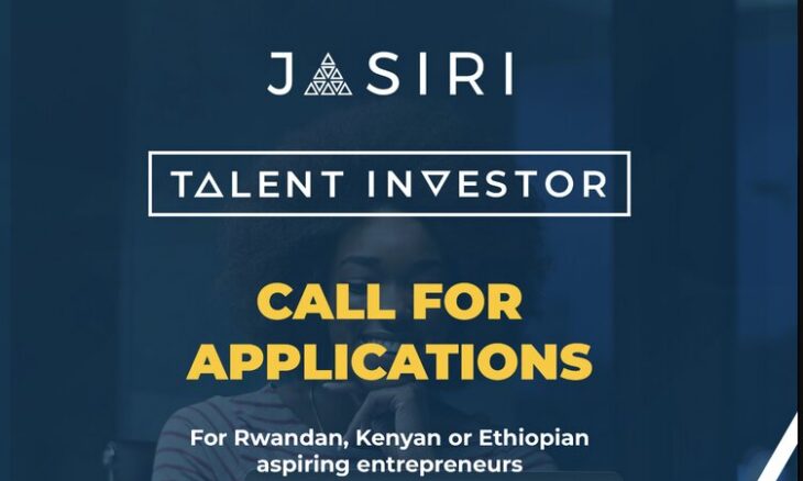 programme Jasiri Talent Investor 2027
